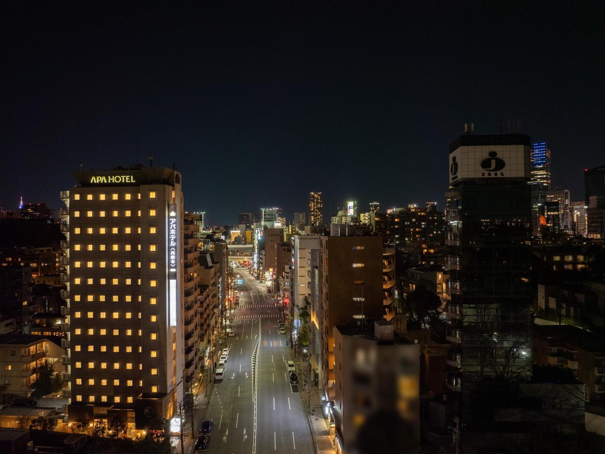 Apa Hotel Nishiazabu Tokio Zewnętrze zdjęcie